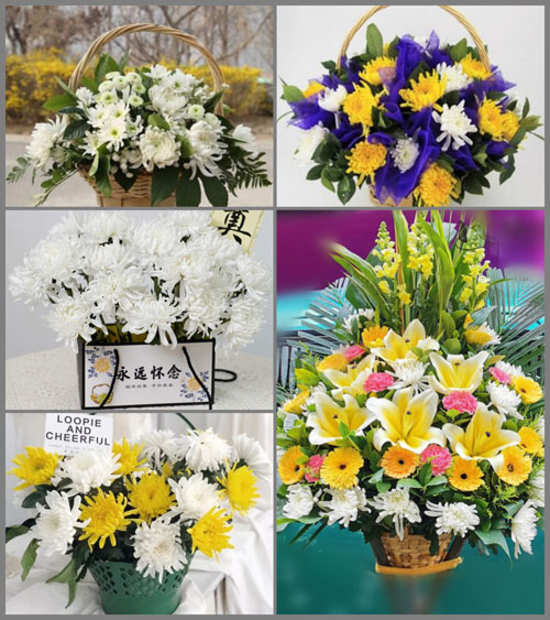 福建福州长乐市吴航街道胜德社区白事提篮配送